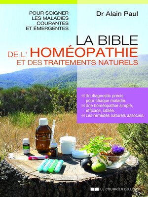 cover image of La bible de l'homéopathie et des traitements naturels